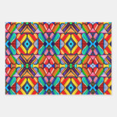 Rainbow Radiance: Levendig Inpakpapier Vel (Voorkant 3)