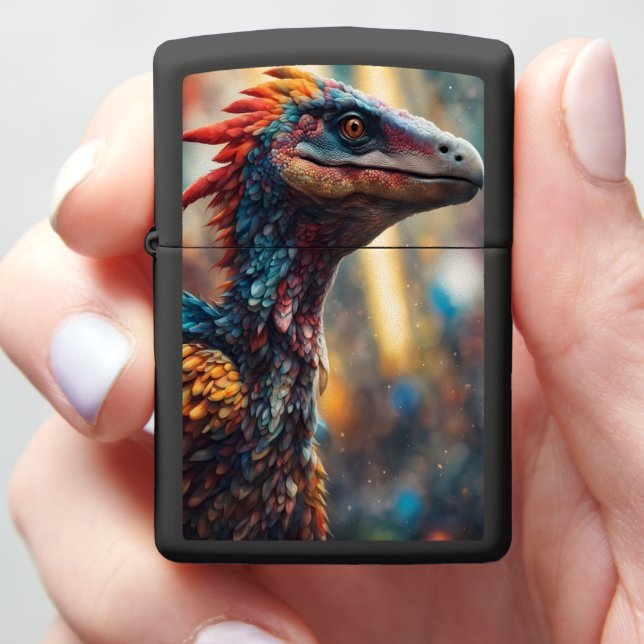 Rainbow Raptor's Gaze (In Hand)