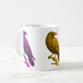Rainbow Raven Mug Art (Devant gauche)