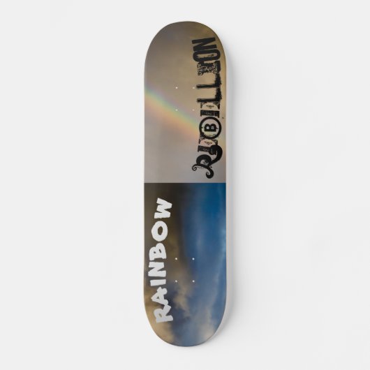 rainbow rebellion skateboard (Recto)