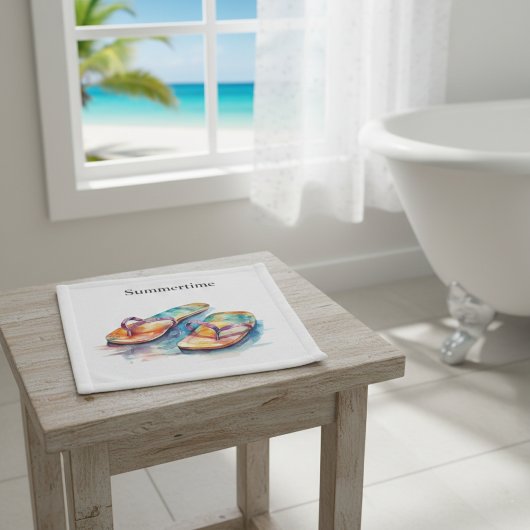 Rainbow Reef Flip Flops, personnalisées