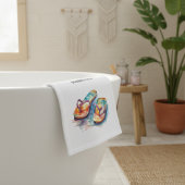 Rainbow Reef Flip Flops, personnalisés