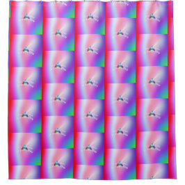 Rainbow Reflections Douchegordijn