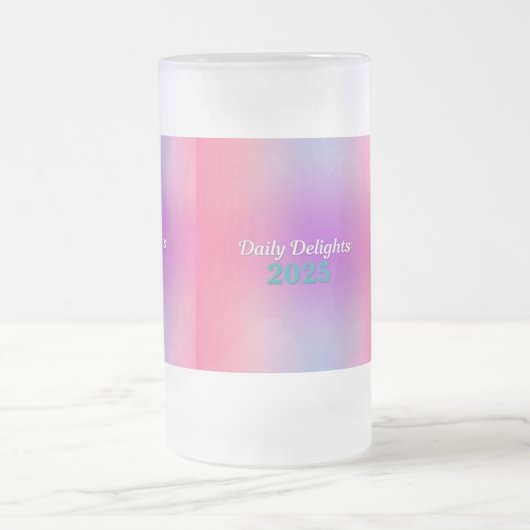 Rainbow Reflections Matglas Bierpul (Center)