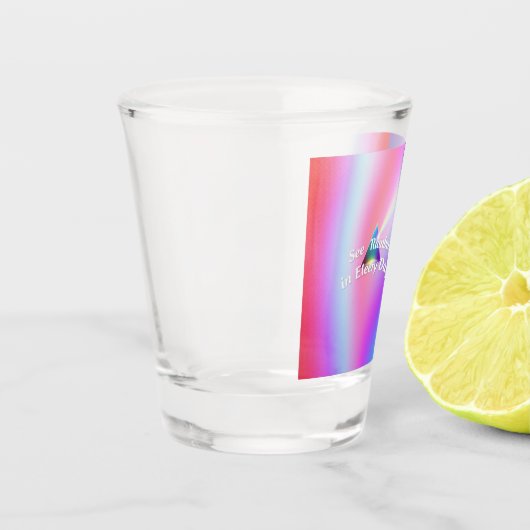 Rainbow Reflections Shot Glas (Links)