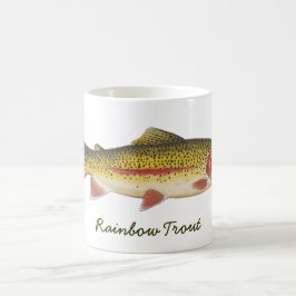 RAINBOW, regenboogforel Koffiemok