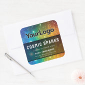 Rainbow Reiki Energy Worker Cosmic Product Labels (Envelop)