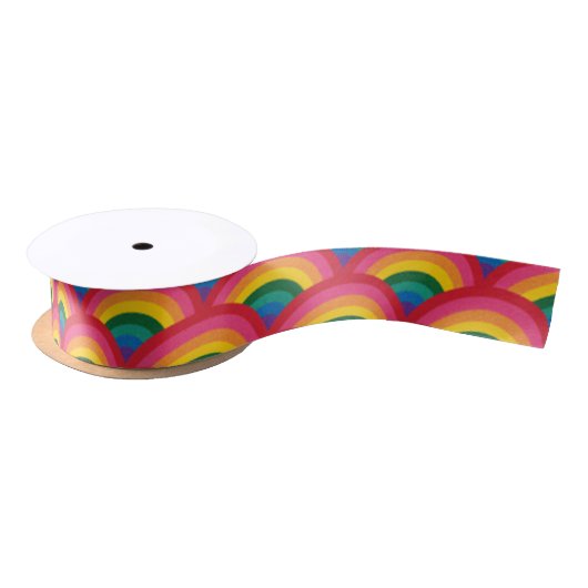 Rainbow Ribbon Lint (Spoel)
