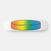 Rainbow Ring Skatedeck Skateboard (Horizontaal)