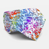 Rainbow Ripple Stropdas (Opgerold)