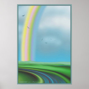 " RAINBOW RIVER " door Robert Singletary Poster