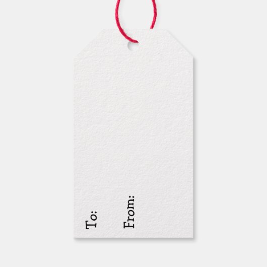 Rainbow River Fluid Art Cadeaulabel (Achterkant)