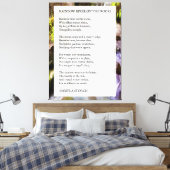 Rainbow River on the Rocks Gedicht van Pamela Stor Canvas Afdruk (Insitu (Slaapkamer))