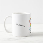 Rainbow Rocket Apple Worlds Greatest Teacher Koffiemok (Links)