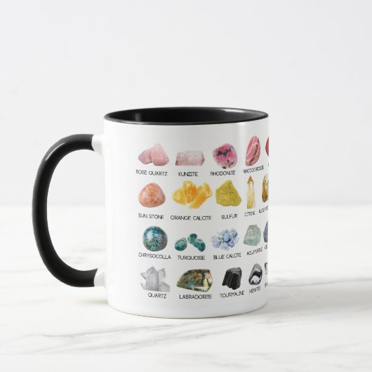 Rainbow Rocks De Crystal Collectie Koffie Mok (Links)