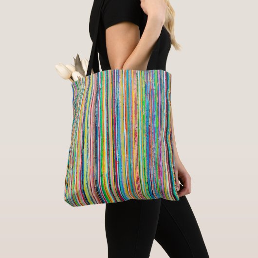 Rainbow Roll Canvas tas (Dichtbij)