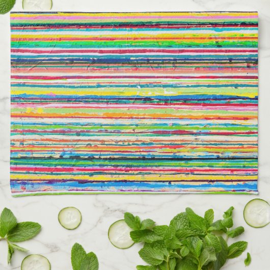 Rainbow Roll keukenhanddoek (Gevouwen)