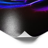 Rainbow Roos Fractal Foto Afdruk (Hoek)