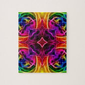 Rainbow Roos Kaleidoscoop Legpuzzel (Verticaal)