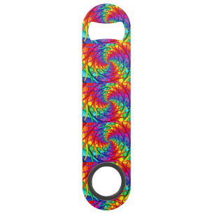 Rainbow Roots Spiral Fractal Speed Bottle Opener Flessenopener