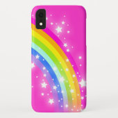 Rainbow rose vif enfants coque iphone (Dos)