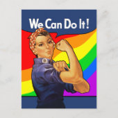 Rainbow Rosie Briefkaart (Voorkant)