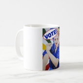 Rainbow Rosie Vote Mok (Voorkant links)