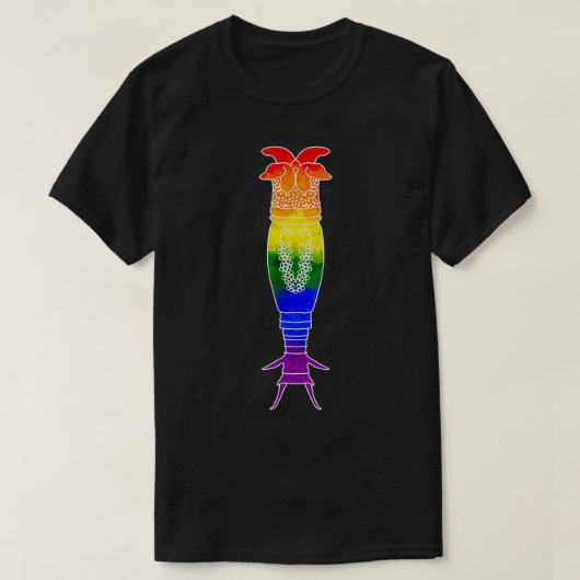 Rainbow Rotifer T-shirt (Design voorkant)