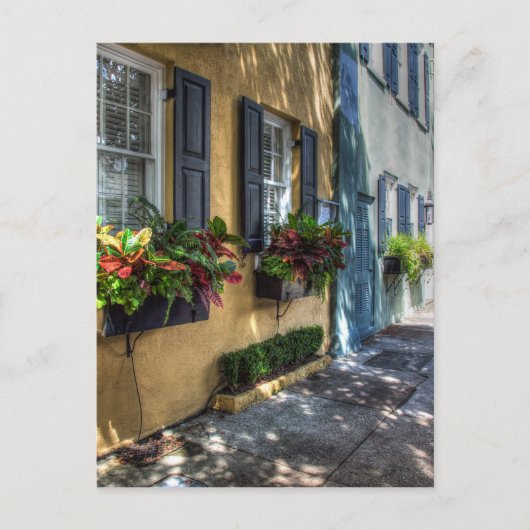 Rainbow Row.jpg Briefkaart (Voorkant)