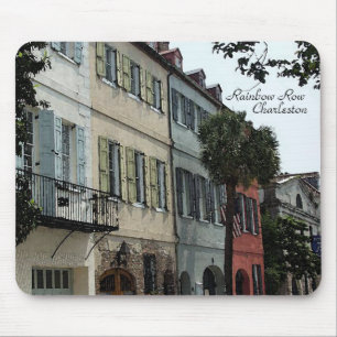 Rainbow Row Mousepad Muismat