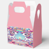 Rainbow Royalty Unicorns Bedankdoosjes (Open)