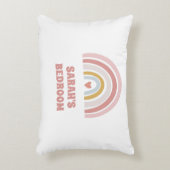 RAINBOW roze KUSSEN NAAR AANGEPASTE TEKST (Voorkant(Verticaal))