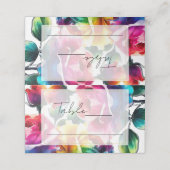 Rainbow Rozen Trouwtafel Zitplaatsen (Buitenkant ongevouwen)