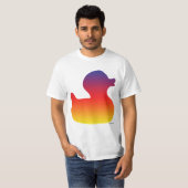 Rainbow Rubber Duckie T-Shirt (Voorkant volledig)