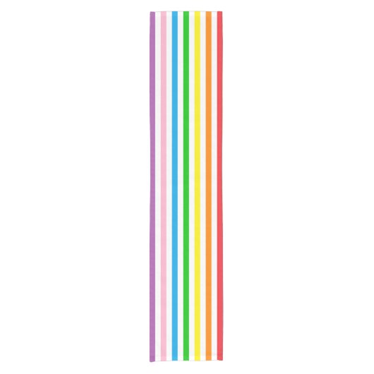 Rainbow Runner Korte Tafelloper (Voorkant)