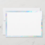 Rainbow Rustic Merci Personnalisé Merci Cartes (Dos)