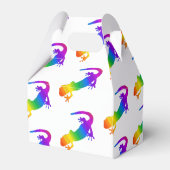 Rainbow Salamander Custom Kleurrijk Bedankdoosjes (Achterkant)