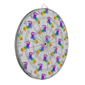 Rainbow Salamander Dartbord (Voorkant Links)