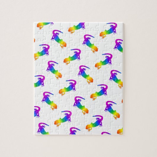 Rainbow Salamander Legpuzzel (Verticaal)