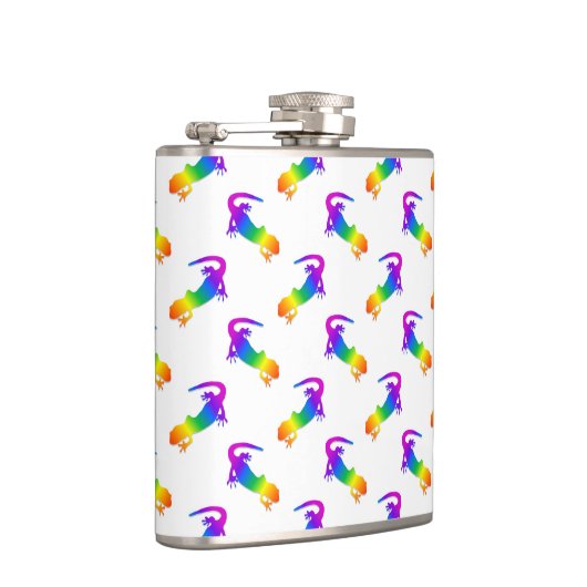 Rainbow Salamander Pattern Heupfles (Rechts)