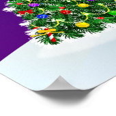 Rainbow Santa Claus Poster (Hoek)