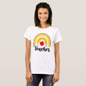 Rainbow School levert leraar vrouw T-shirt (Voorkant volledig)