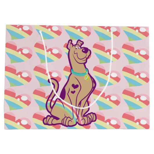 Rainbow Scooby-Doo Groot Cadeauzakje (Achterkant)