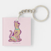 Rainbow Scooby-Doo Sleutelhanger (Achterkant)