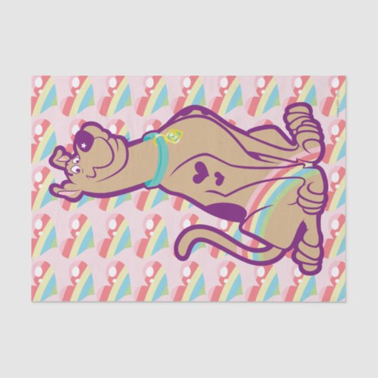 Rainbow Scooby-Doo Tissuepapier (Voorkant)