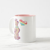 Rainbow Scooby-Doo Tweekleurige Koffiemok (Voorkant links)