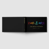 Rainbow Script Black Mr & Mr Gay Mariage (Complet)