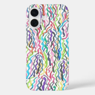 Rainbow Seaweed iPhone 16 Hoesje
