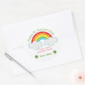 Rainbow Seeds Sticker personnalisé St. Patrick's D (Enveloppe)