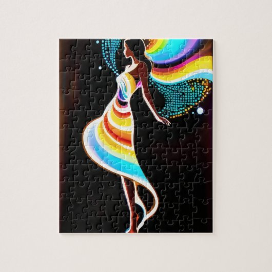 Rainbow Serenity Puzzel (Verticaal)